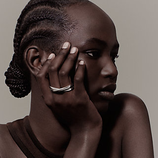 【HERMES】★Bague Chaine d'Ancre Punk リング Chaine d'ancre Punk ring, small model | Hermès USA